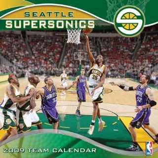 Seattle Supersonics 2009 12 x 12 Team Wall Calendar