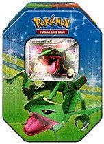 Pokemon Platinum Fall 2009 Collector Tin Set Rayquaza with