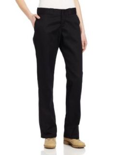 Dickies Womens Original Work Pant with Wrinkle And Stain
