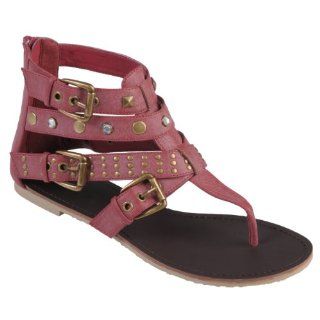 Brinley Co Womens T strap Gladiator Sandals Shoes