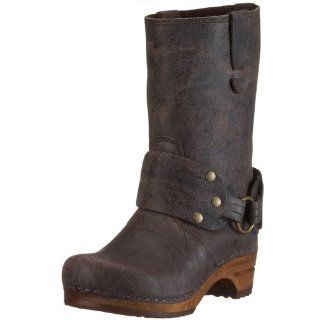 Sanita Mohawk Wooden Clog Boots (Art 452203) Shoes