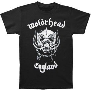 Rockabilia Motorhead England T shirt Clothing