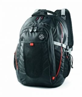 Samsonite Luggage Junior XL Backpack, Black/Orange