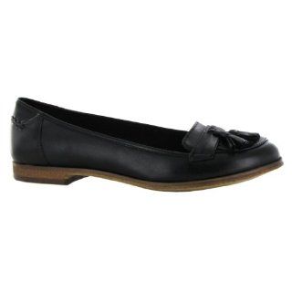 Clarks Angelica Slice Black Leather Womens Shoes Shoes