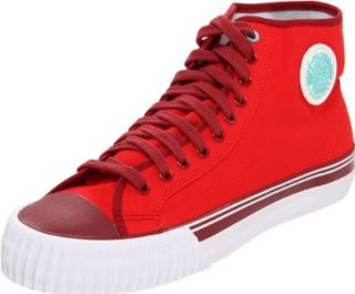 PF Flyers Center Hi Sneaker,Red,7.5 D US Shoes