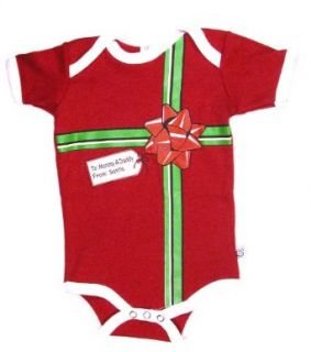 Christmas Gift To Mommy/Daddy From Santa Baby Bodysuit