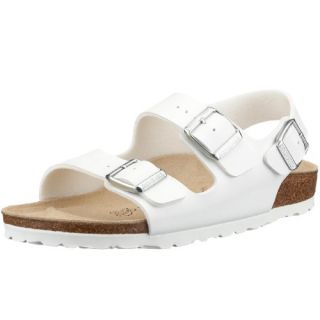 sandals Milano from Birko Flor in White with a regular insole Shoes