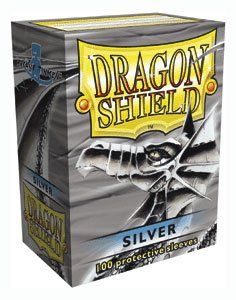 Dragon Shield 100 Sleeves   Silver