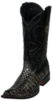 Western Boots Caiman Tail Leather Alligator Crocodile 3549 Shoes