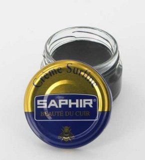Saphir Shoe Cream 50ml. Jar Black Shoes