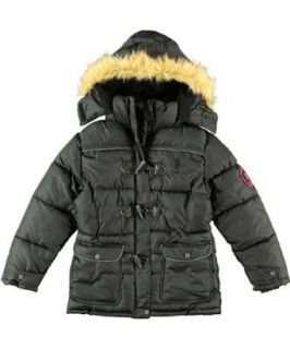 US Polo Assn Girls Black Outerwear Coat Clothing