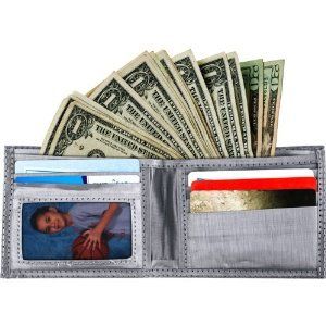 NEW Stainless Steel Wallet   Protect Your RFID Credit