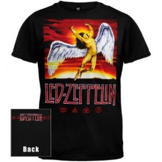 Led Zeppelin   Swan Song Poster T Shirt   Small Clothing