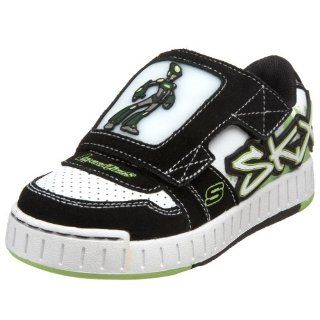 Meteorite Lighted Sneaker,White/Black/Lime,10.5 M US Little Kid Shoes