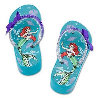 Disney Platform Ariel Flip Flops Size 11/12 Shoes