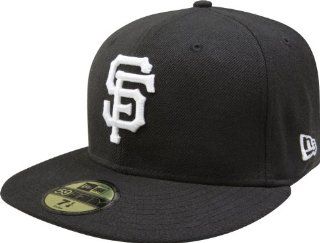 MLB San Francisco Giants Black with White 59FIFTY Fitted