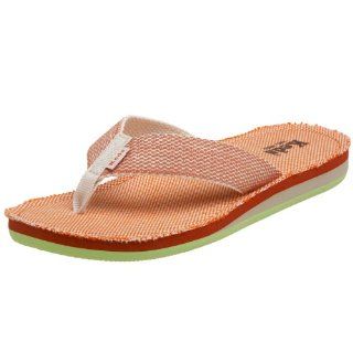 Keds Womens Surfrider Thong Sandal,Orange,5 M US Shoes