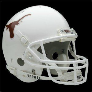 Texas Longhorns UT NCAA Schutt Full Size Replica Helmet