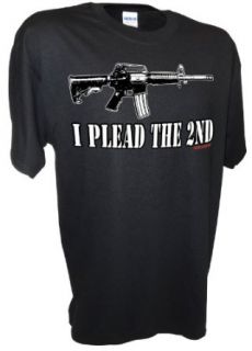 Mens I Plead the 2nd Second Amendment Pro Gun Rights Ar15
