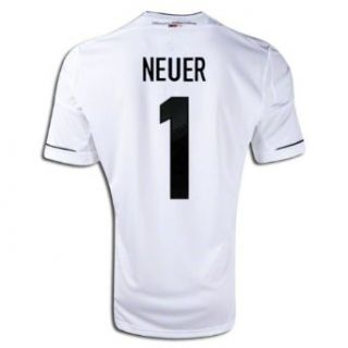 Adidas NEUER #1 Germany HOME Jersey 2012/2013 Clothing