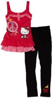 Hello Kitty Girls 7 16 Tunic & Legging Set,Teaberry,12