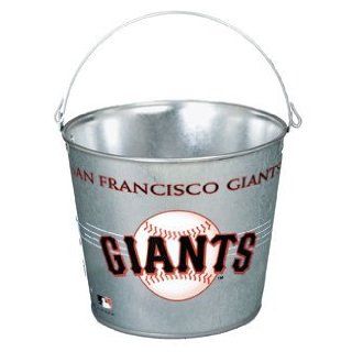 San Francisco Giants Galvanized Pail 5 Quart   Ice Buckets