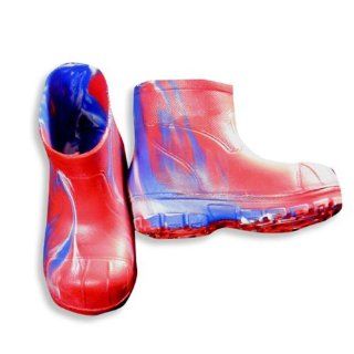 Toddler Girls Splash Tie Dye Rain Boot, Blue, Red, White 17944 Shoes