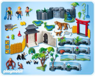 Playmobil Jardin Zoologique   Achat / Vente UNIVERS MINIATURE COMPLET