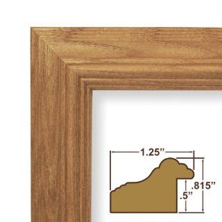 23x29 Picture / Poster Frame, Wood Grain Finish, 1.25