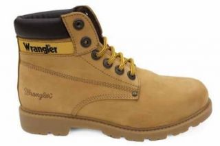 Wrangler Navigator Mens Honey Worker Boots 12 Shoes