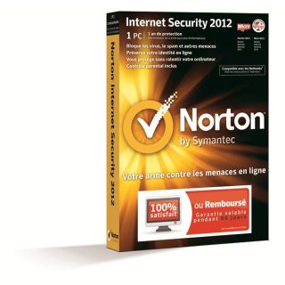 Security 2012   1 poste   Achat / Vente ANTIVIRUS Norton IS 2012