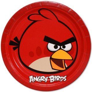 Angry Birds Party Supplies Lunch Plates 8 pack Toys