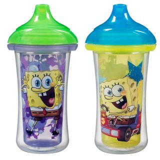 Munchkin 2 Piece SpongeBob SquarePants Insulated Sippy Cup