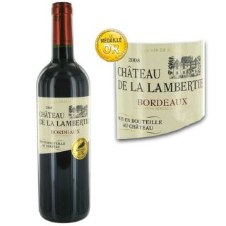 2008   Achat / Vente VIN ROUGE Château de Lambertie 2008  