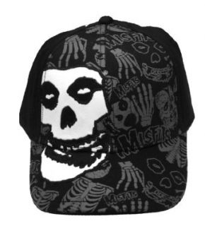 The Misfits Punk Rock Danzig Skull Logo Stretch Flex Cap