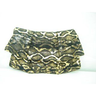 Style&Co Evening Clutch Handbag Purse ~ Gold Leopard