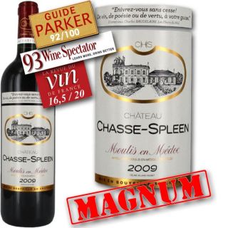 AOC Moulis   Millésime 2009   Vin rouge   Vendu à lunité   150cl