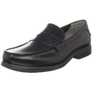Bostonian Mens Pershing Penny Loafer Moccasin,Black,7.5 M US Shoes