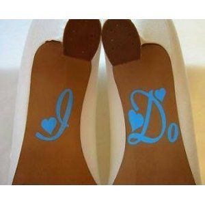 I Do for wedding shoes vinyl decal stickers Home