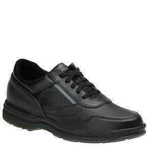 On Road Walking Shoes,Black/Grey Full Grain Leather,7.5 M US Shoes