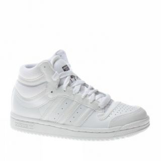 Adidas Trainers Shoes Kids Top Ten Hi K White Shoes