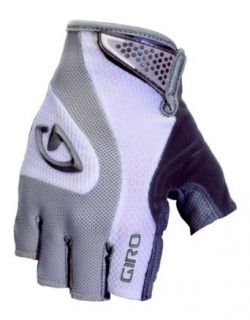 Giro Monaco Cycling Glove (Silver/White, Large) Clothing