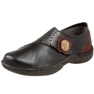 Womens Geneve Slip On,Black/Rosewood,35 EU (US Womens 5 M) Shoes