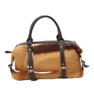 Luxury African Springbok Skin Leather Handbag   Grace