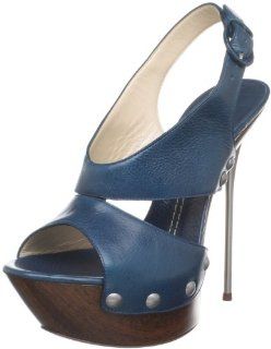 Platform Slingback Sandal,Poncho Denim,35 EU (US Womens 5 M) Shoes