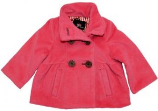 Toddler Girl Lily Swing Ruffle Pea Coat/Jacket   Alpha