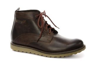 Base London Ash Dark Brown Mens Ankle Boots Shoes