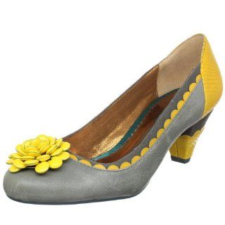 Licence Womens Countryside Pump,Grey Yellow,6 M US(36 EU) Shoes