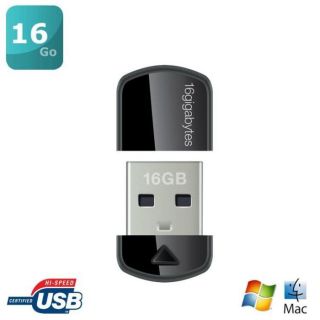 Clé USB 2.0   Capacité 16Go   Conçue pour les utilisateurs de
