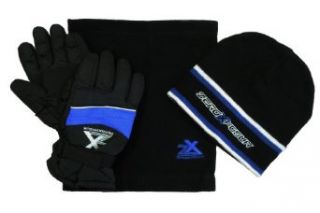 ZeroXposur Boys Beanie Hat, Ski Gloves & Fleece Neck